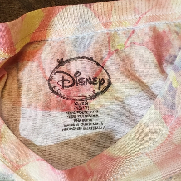 Disney Womens Size XL Mickey & Minnie Graphic T-Shirt - Multicolor - Picture 6 of 11